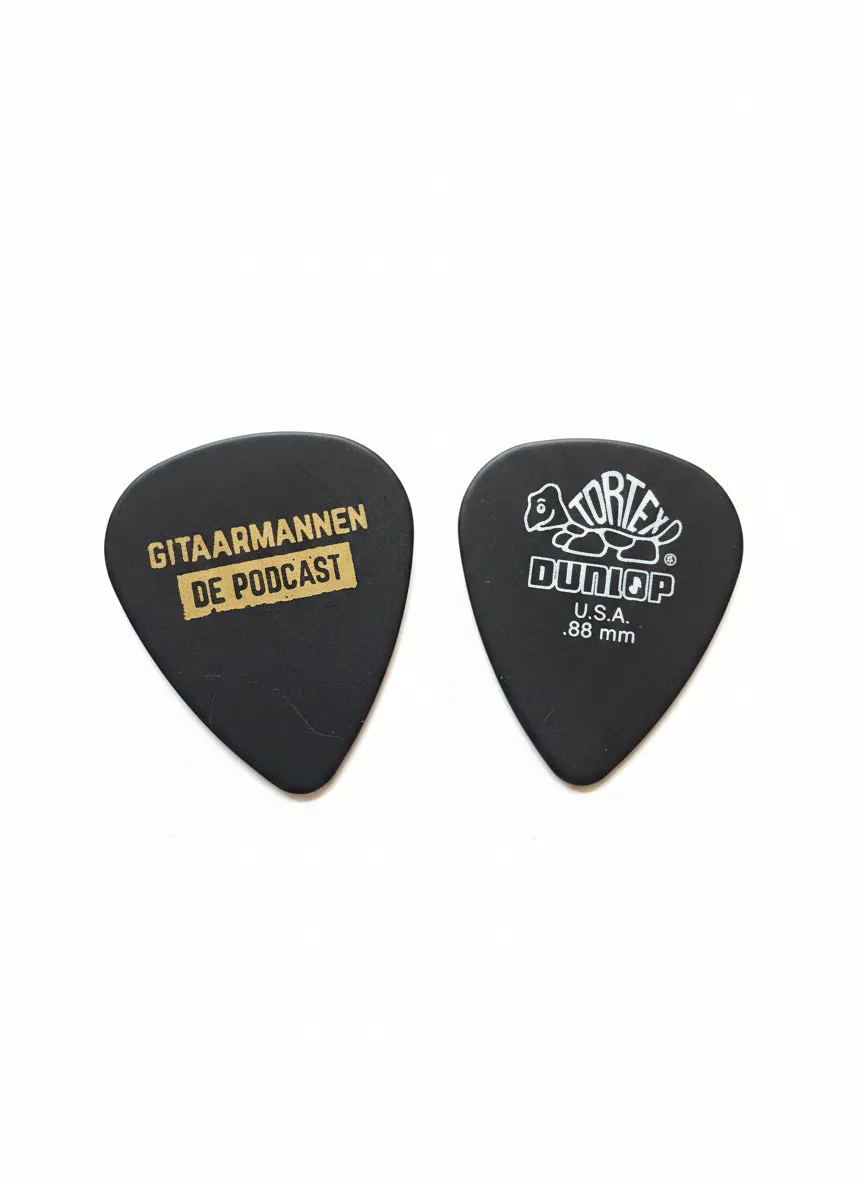 Gitaarmannen Plectrums — 0.88mm (10 stuks)