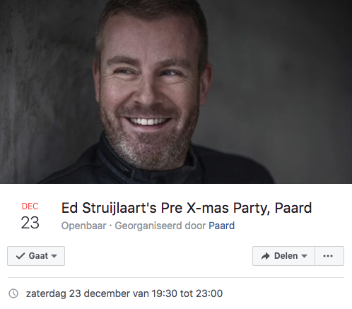 23 december 2017: Ed&#039;s Pre X